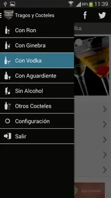 Tragos y Cocteles android App screenshot 6